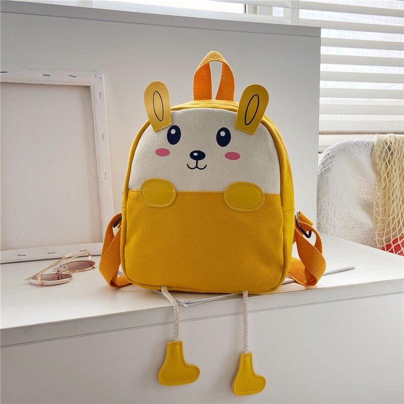 Mochila Escolar Infantil Elefante | Lona Antirrobo Unisex - Irina Shop