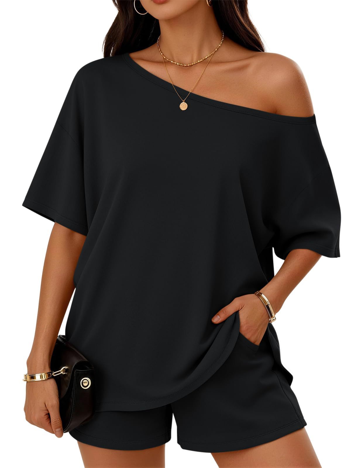 Conjunto Casual Mujer 2 Piezas Manga Tres Cuartos Modal