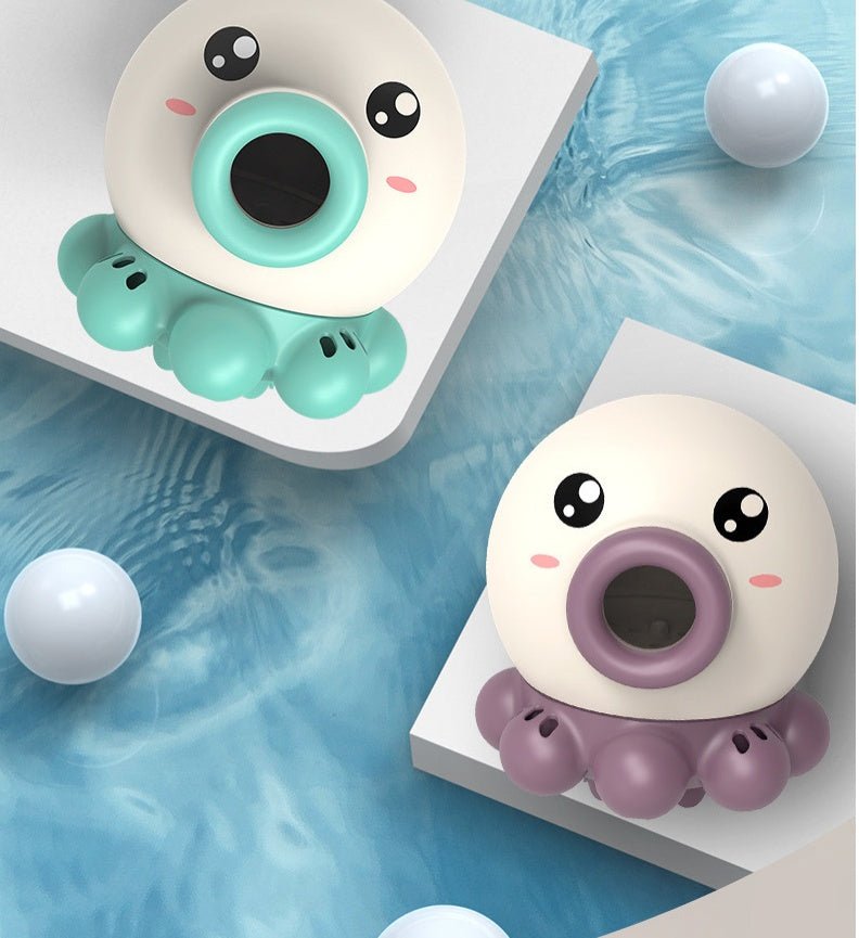 Juguete Baño Bebé Pulpo con Chorro de Agua Giratorio - Irina Shop