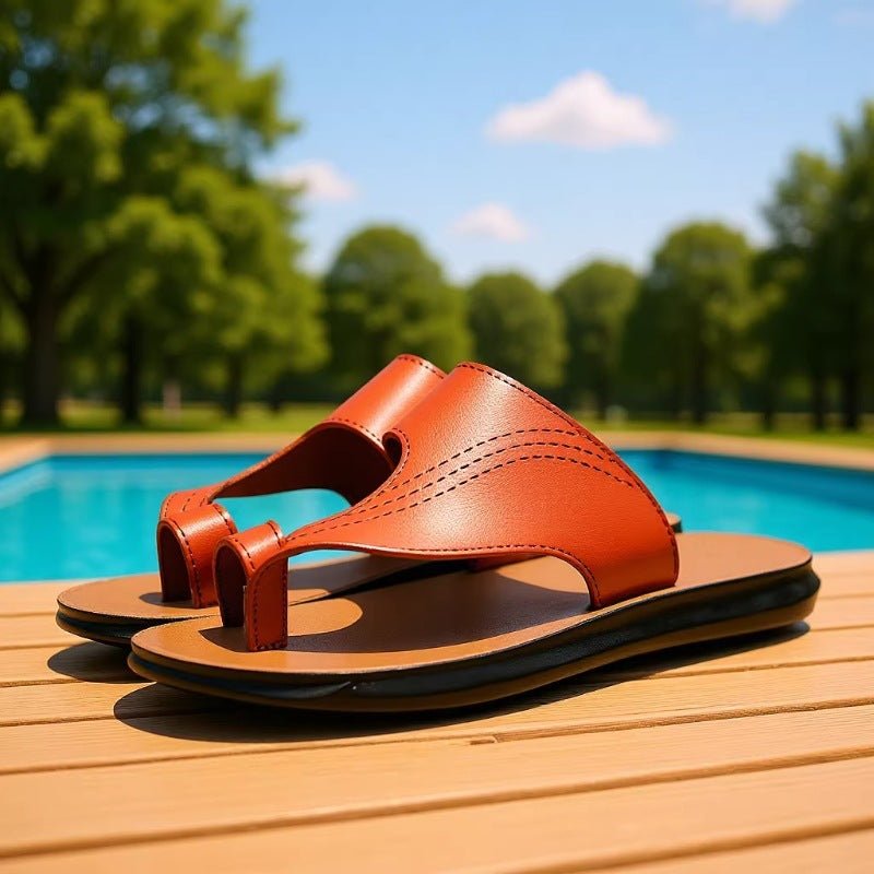 Chanclas Microfibra Hombre — Sandalias Casual Playa - Irina Shop