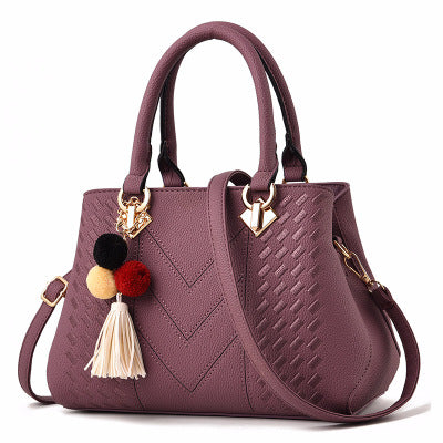Bolso de Mano Mujer Bandolera PU Multiples Compartimentos