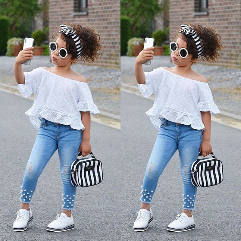 Conjunto Niña Verano – Camiseta y Shorts Infantil - Irina Shop