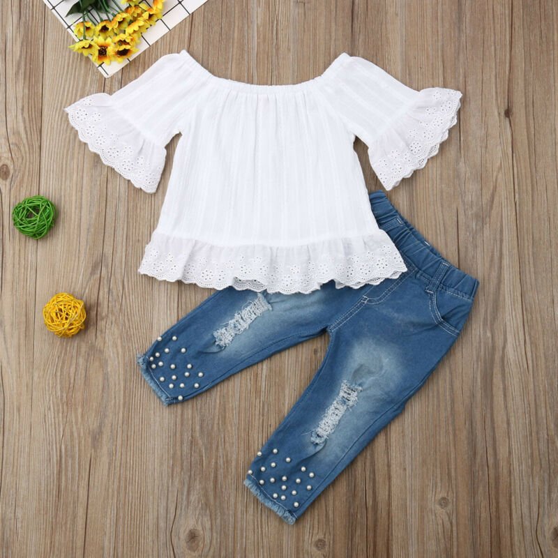Conjunto Niña Verano – Camiseta y Shorts Infantil - Irina Shop