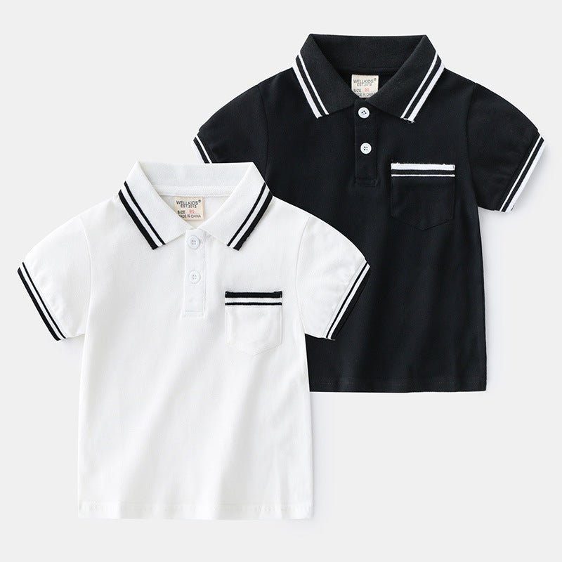 Camiseta Niño Verano de Algodón | Manga Corta Transpirable - Irina Shop