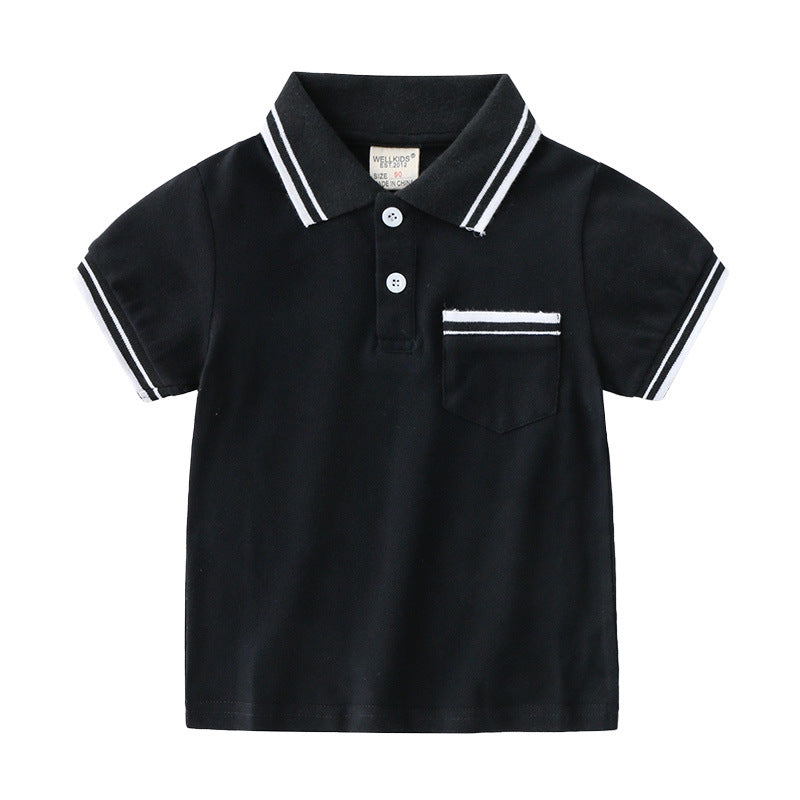 Camiseta Niño Verano de Algodón | Manga Corta Transpirable