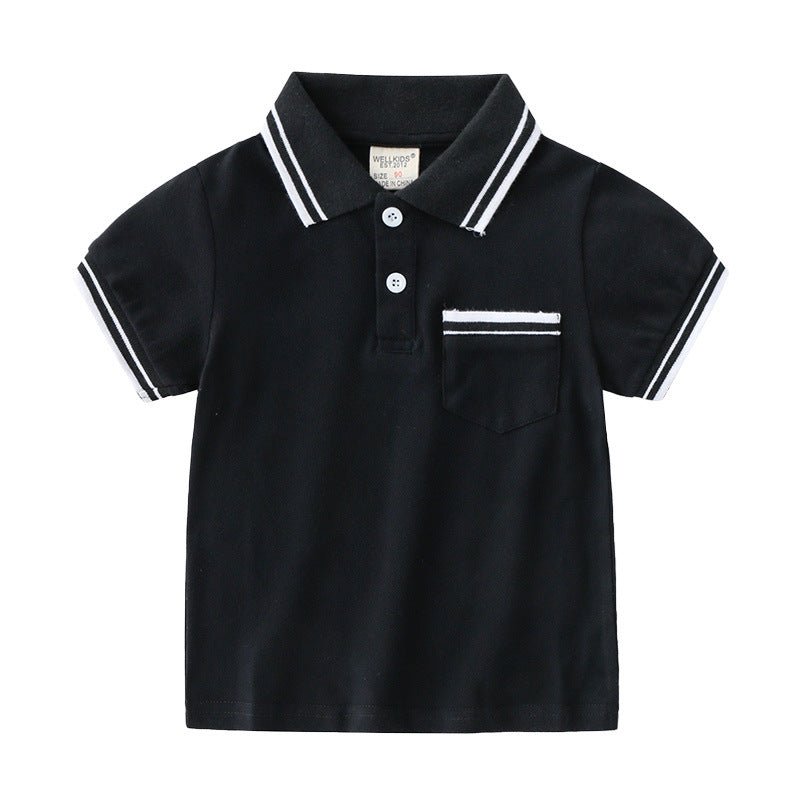 Camiseta Niño Verano de Algodón | Manga Corta Transpirable - Irina Shop