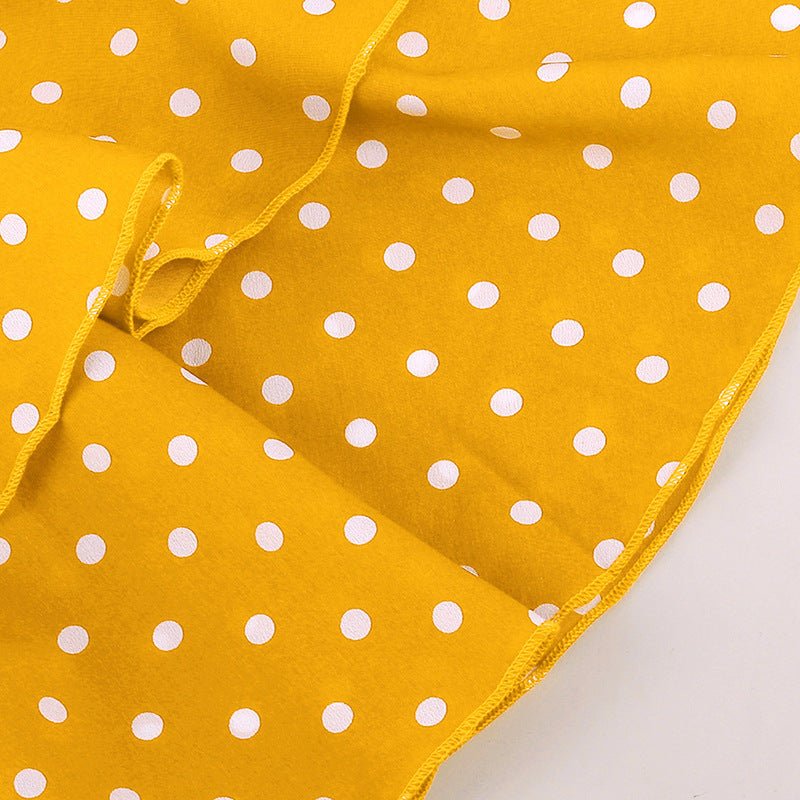 Vestido Lunares Niña | 100% Algodón | Tallas 100-150cm - Irina Shop