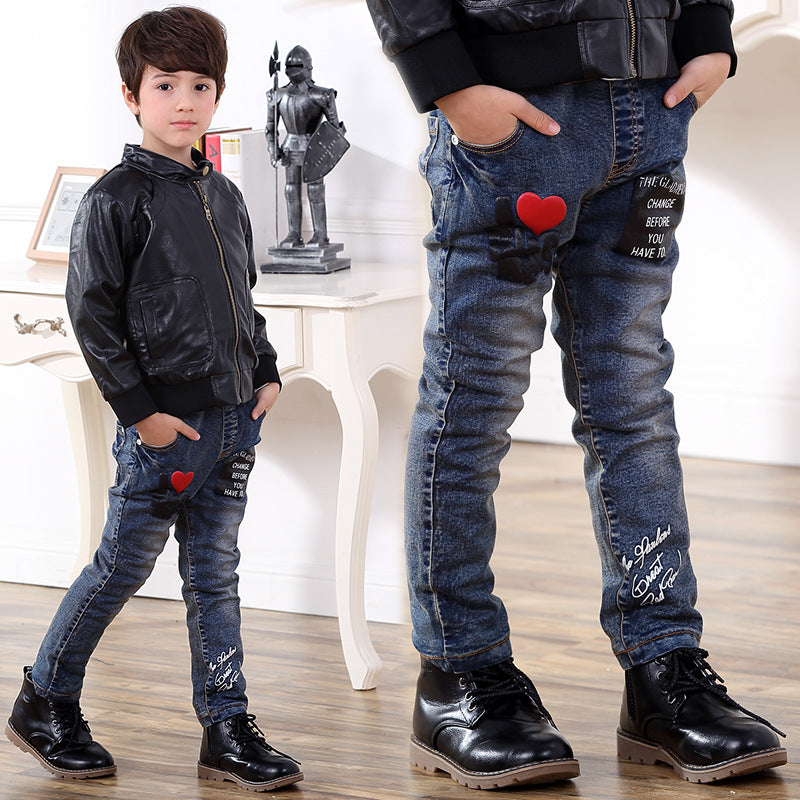 Pantalones Vaqueros Niño | Estilo Coreano | 110-140cm