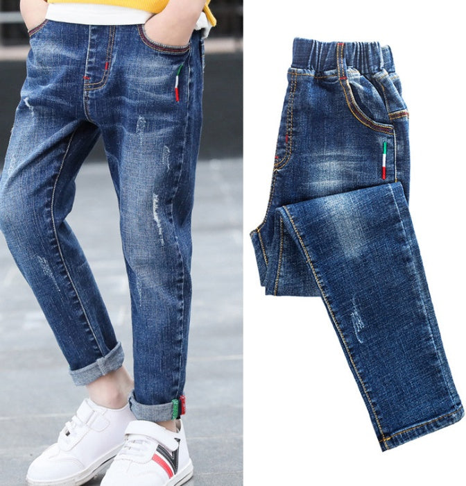 Pantalones Vaqueros Niño | Tejano Infantil Primavera-Otoño
