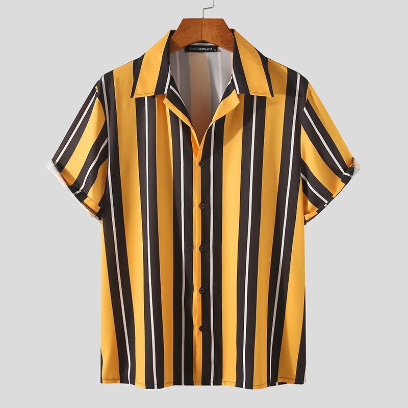 Camiseta Hombre Casual Verano | Manga Corta Streetwear - Irina Shop