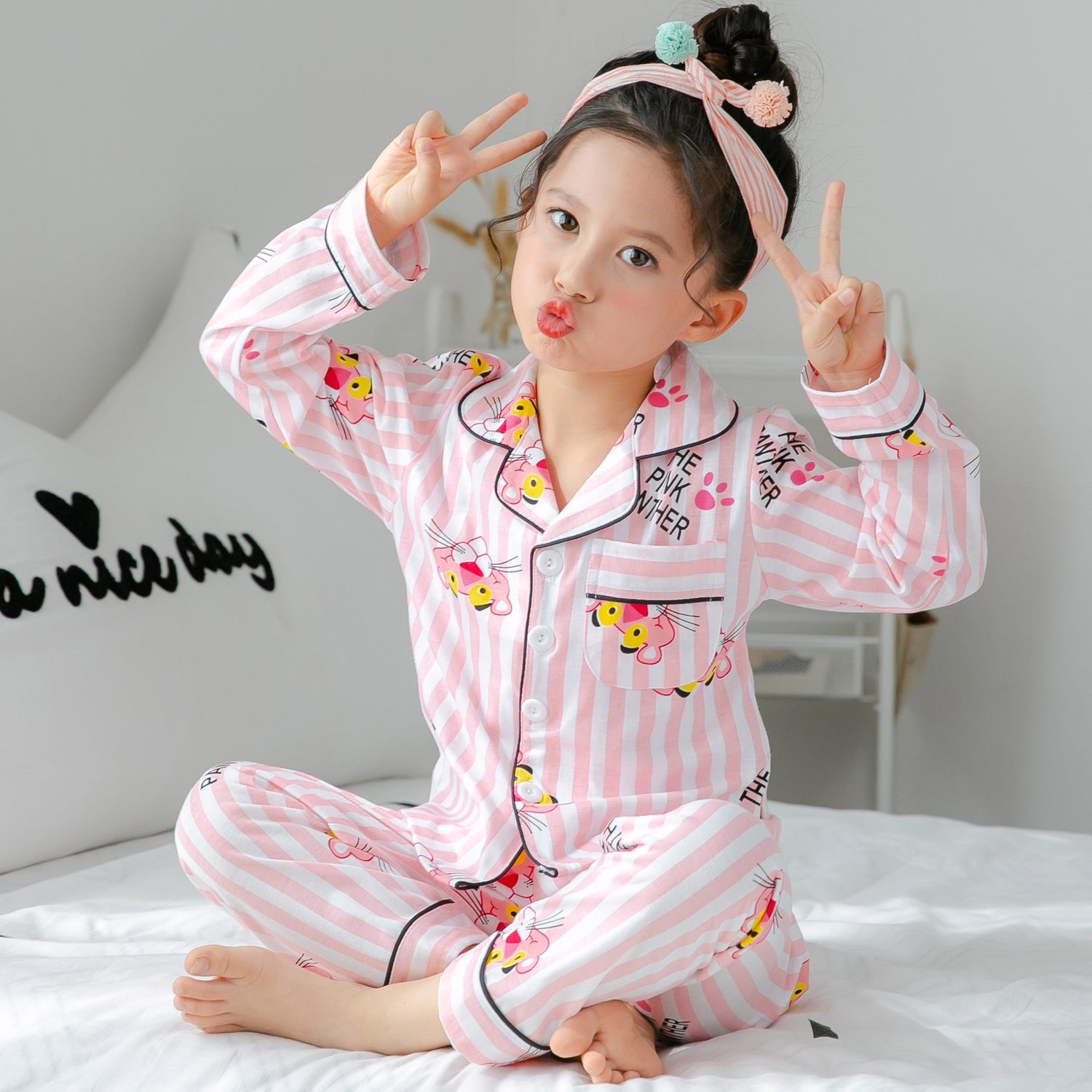 Pijama Algodón Niños - Rayas, Tallas 8+ años