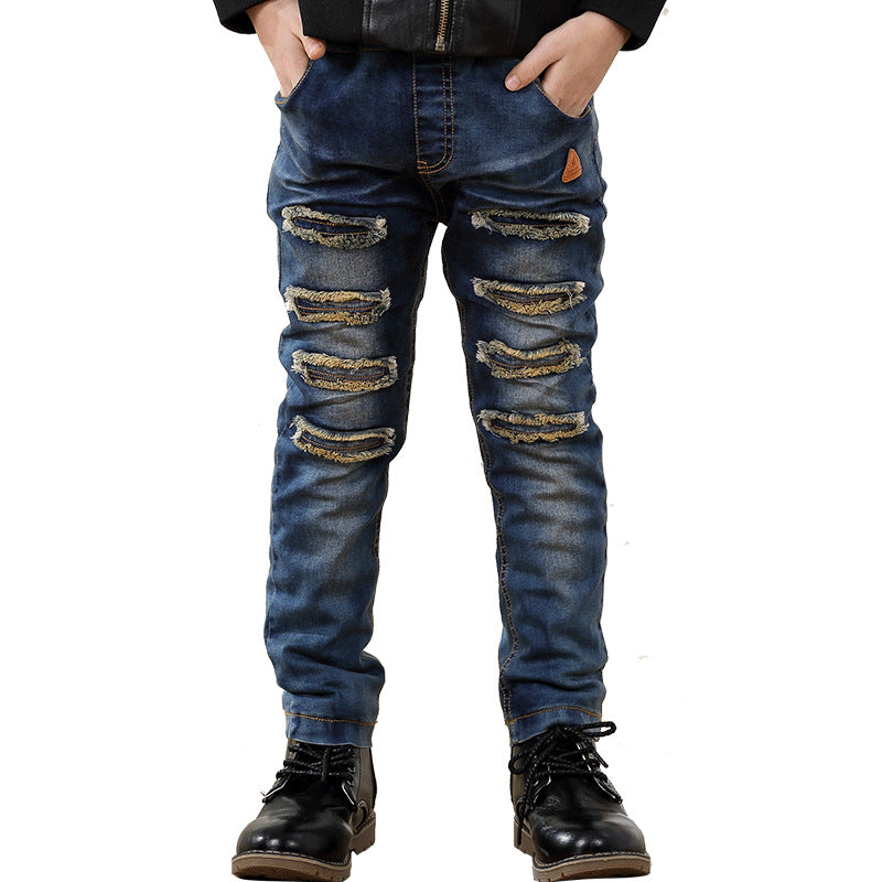 Pantalones Vaqueros Niño | Estilo Coreano | 110-140cm
