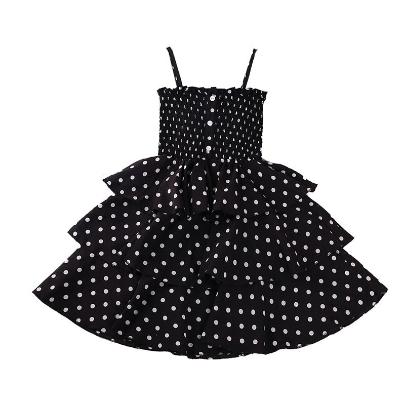 Vestido Lunares Niña | 100% Algodón | Tallas 100-150cm