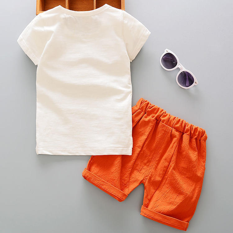Conjunto Niño Niña Verano | Camiseta y Short Estampado Cocodrilo