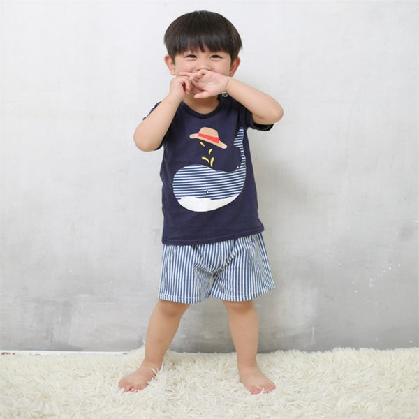 Conjunto Ropa Bebé Verano Animales – Algodón