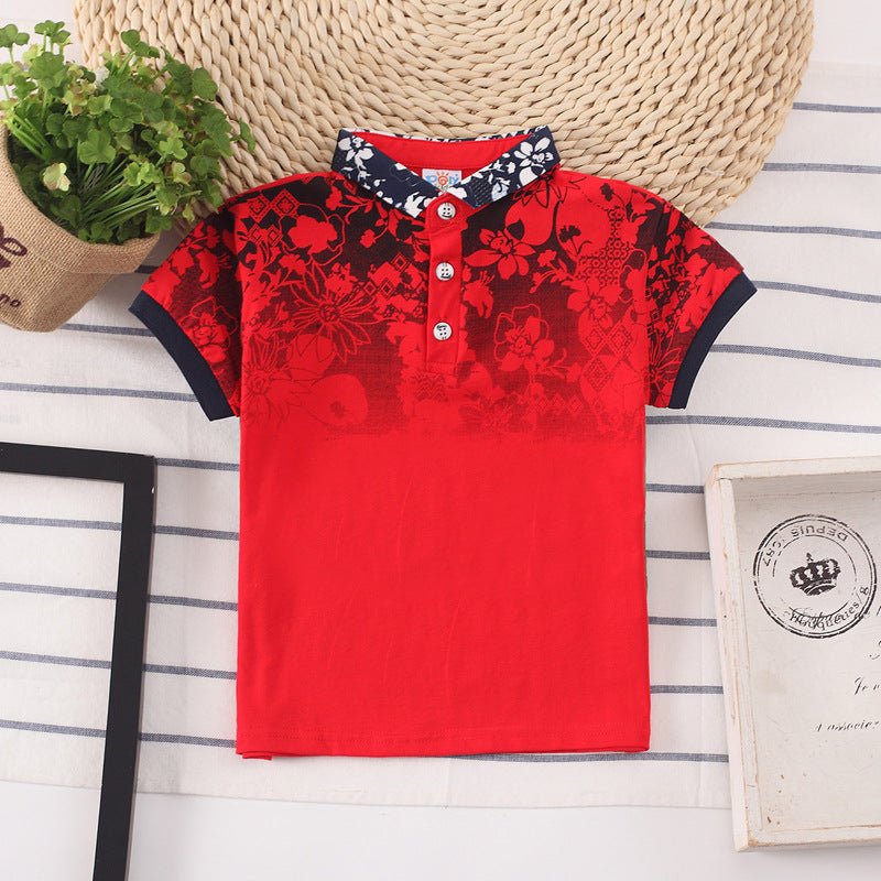 Camiseta Niño Manga Corta Algodón | Transpirable 90-110 cm - Irina Shop