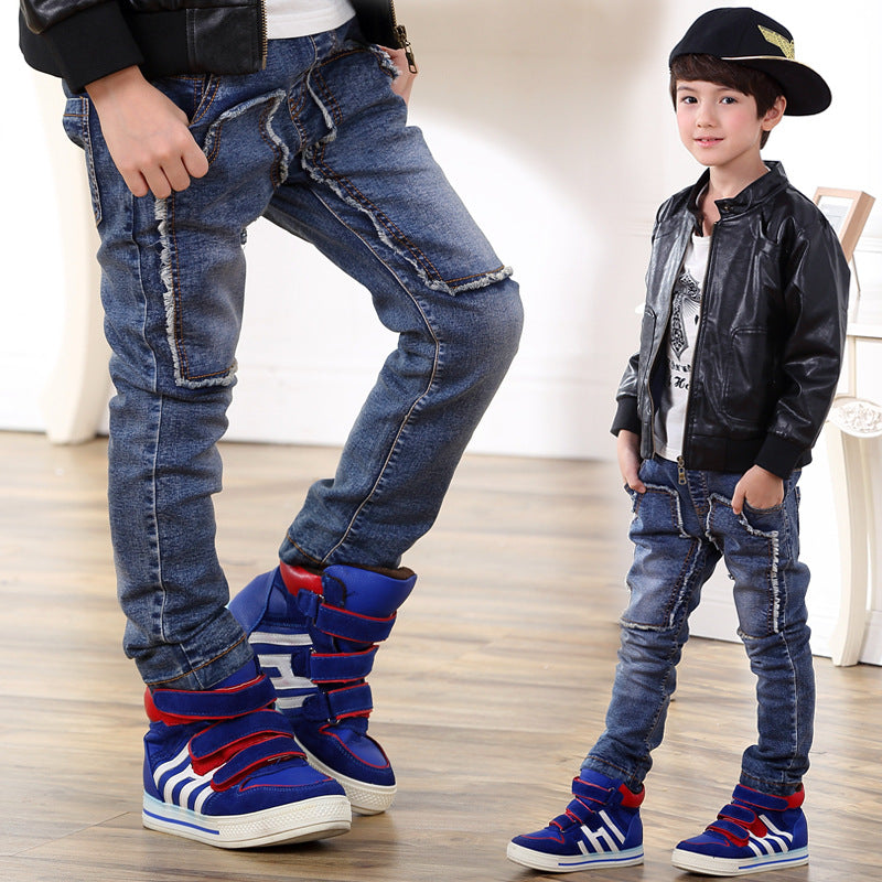 Pantalones Vaqueros Niño | Estilo Coreano | 110-140cm