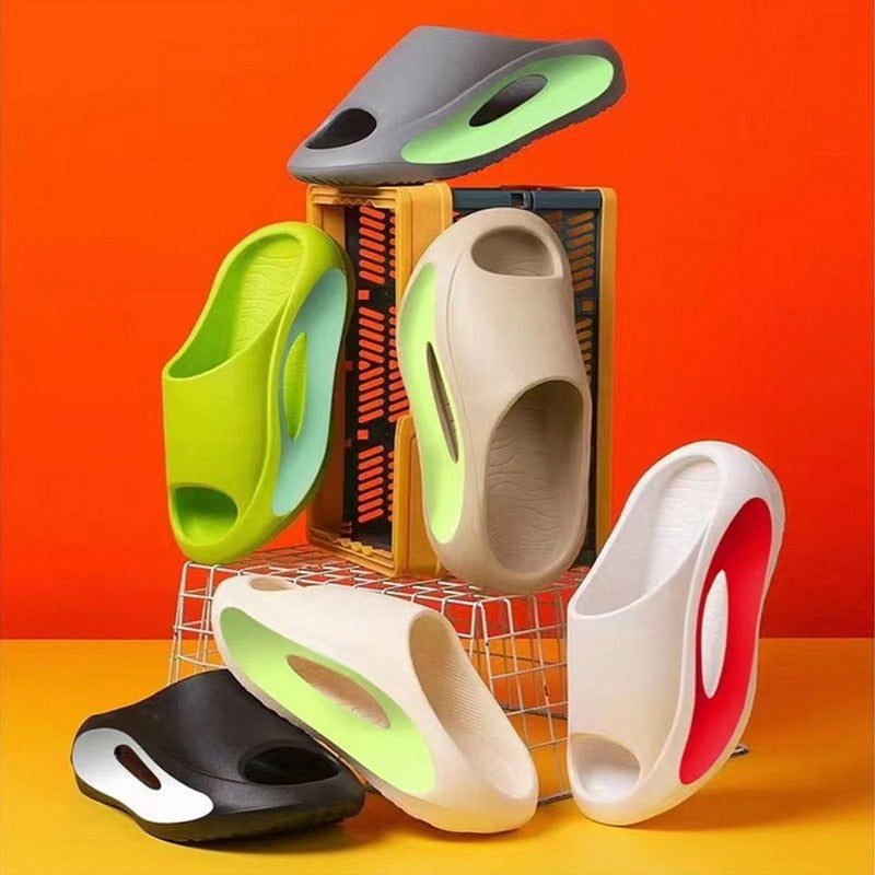 Chanclas Verano Unisex Punta Abierta EVA Ligeras