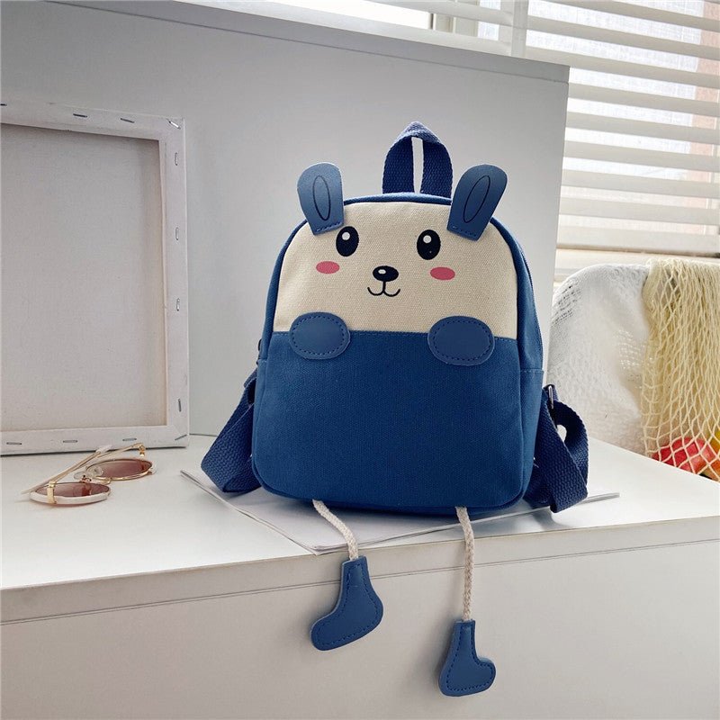 Mochila Escolar Infantil Elefante | Lona Antirrobo Unisex - Irina Shop