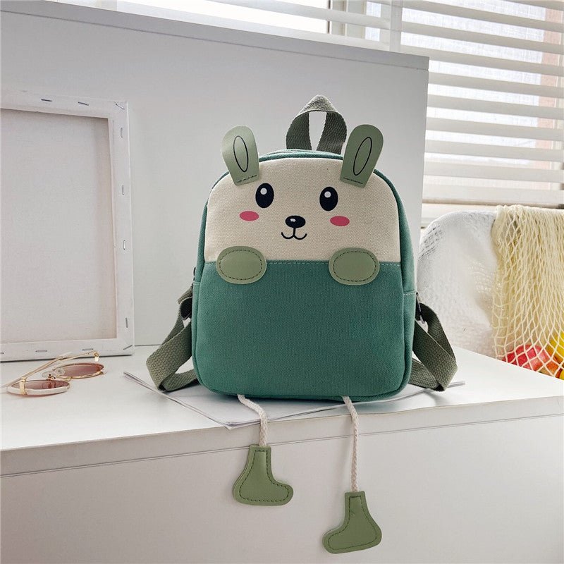 Mochila Escolar Infantil Elefante | Lona Antirrobo Unisex - Irina Shop
