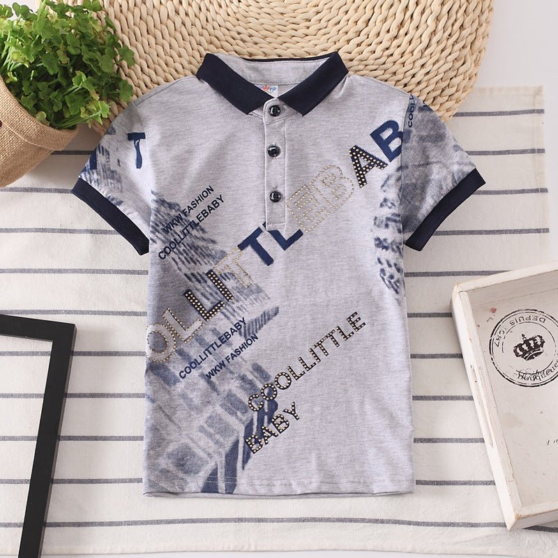 Camiseta Niño Manga Corta Algodón | Transpirable 90-110 cm - Irina Shop