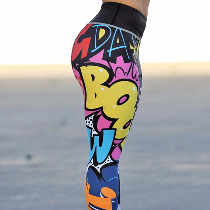 Leggings Yoga Mujer Alta Elasticidad Fitness Gym