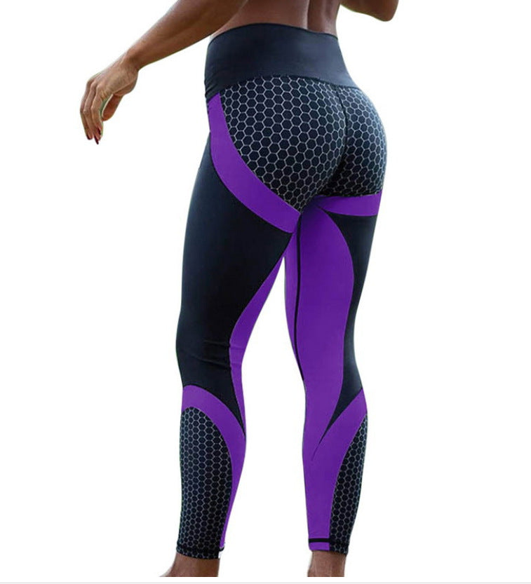 Leggings Yoga Mujer Alta Elasticidad Fitness Gym