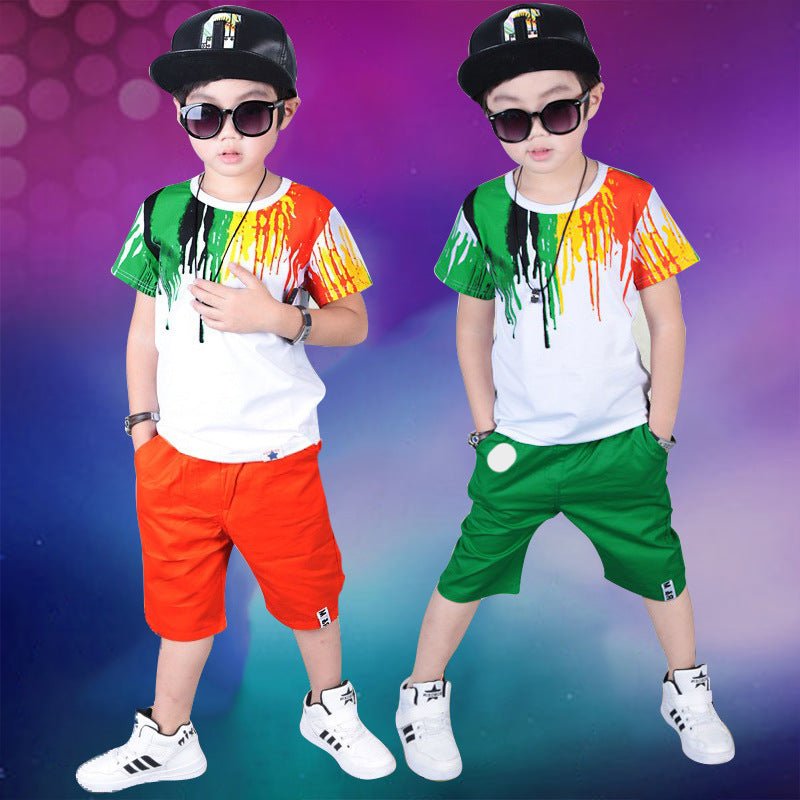 Conjunto Niño Verano — Camiseta + Pantalón Corto 2 Piezas