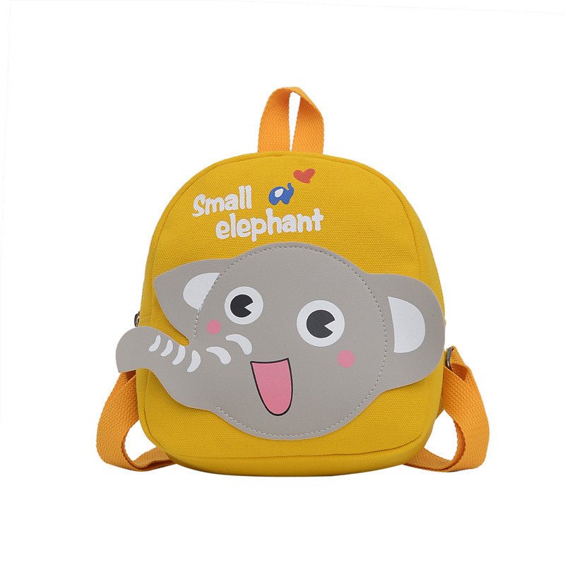 Mochila Escolar Infantil Elefante | Lona Antirrobo Unisex - Irina Shop