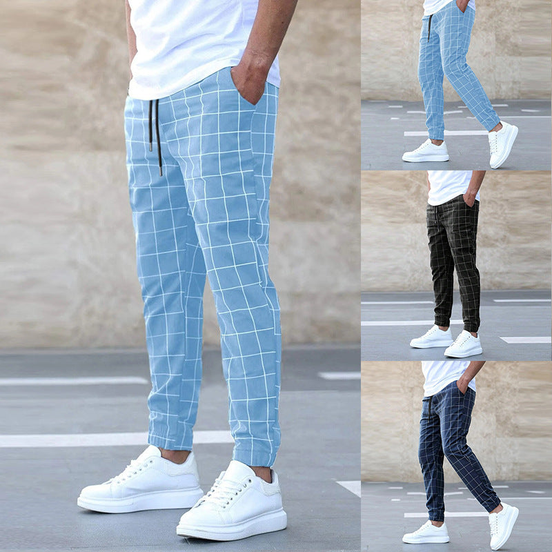 Pantalones Casuales Hombre Algodón – Corte Recto