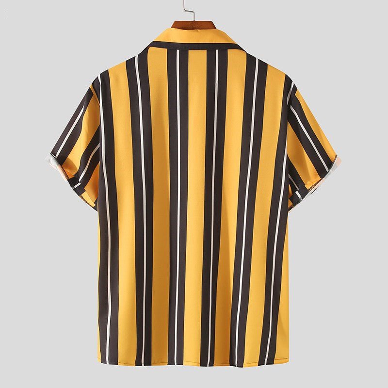 Camiseta Hombre Casual Verano | Manga Corta Streetwear - Irina Shop