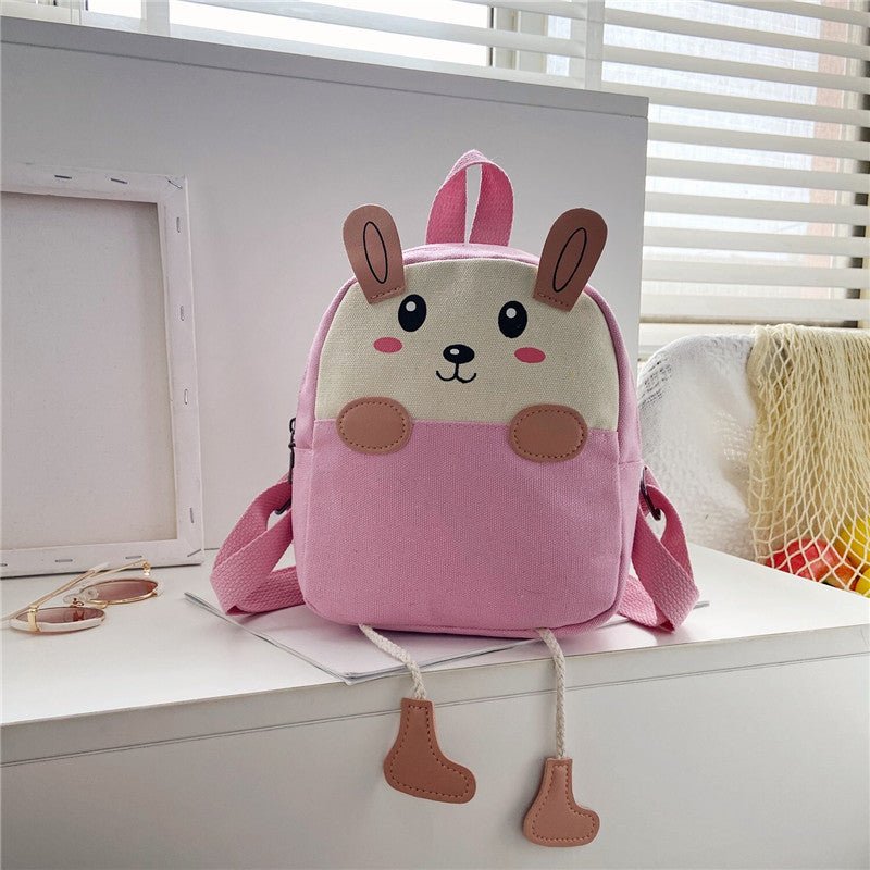 Mochila Escolar Infantil Elefante | Lona Antirrobo Unisex - Irina Shop