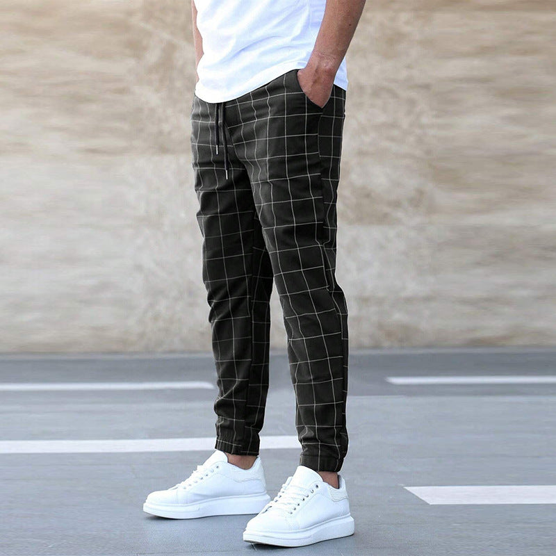 Pantalones Casuales Hombre Algodón – Corte Recto