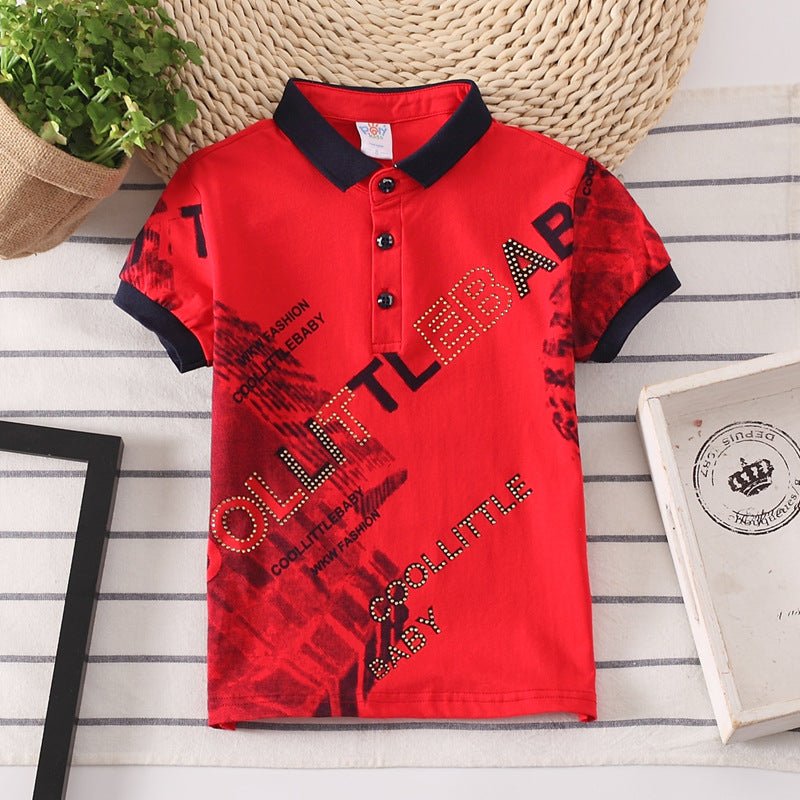 Camiseta Niño Manga Corta Algodón | Transpirable 90-110 cm - Irina Shop