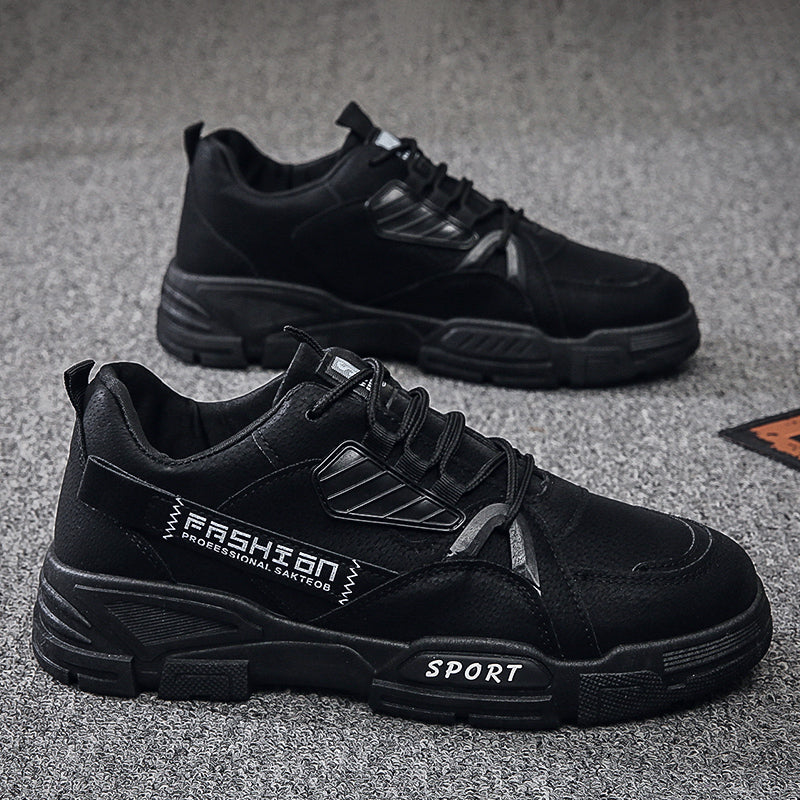 Zapatillas casual hombre suela gruesa transpirables