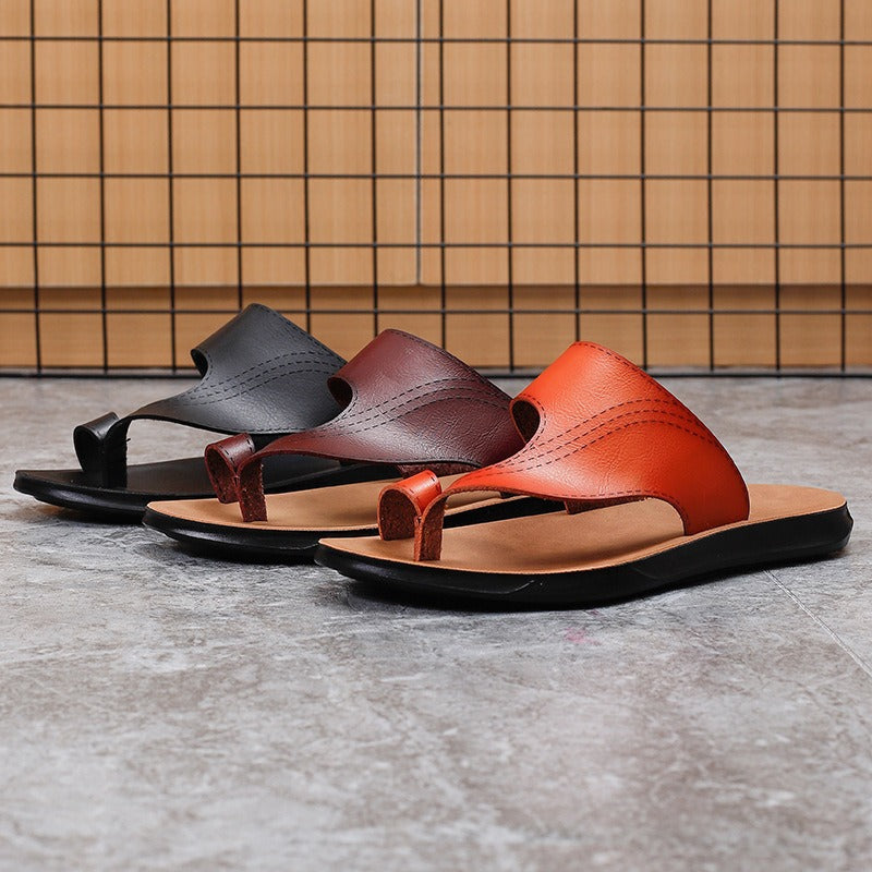 Chanclas Microfibra Hombre — Sandalias Casual Playa