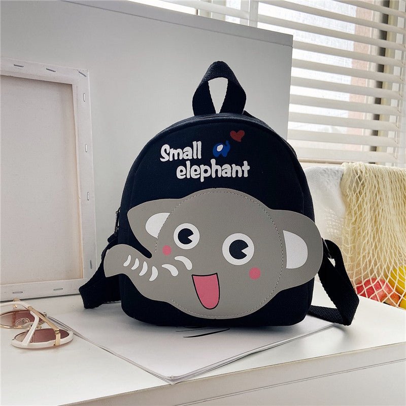 Mochila Escolar Infantil Elefante | Lona Antirrobo Unisex - Irina Shop