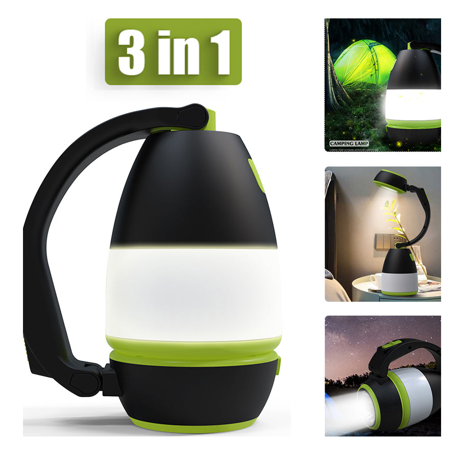 3 In1 Multifunctional Table Lamp Three In One LED Tent