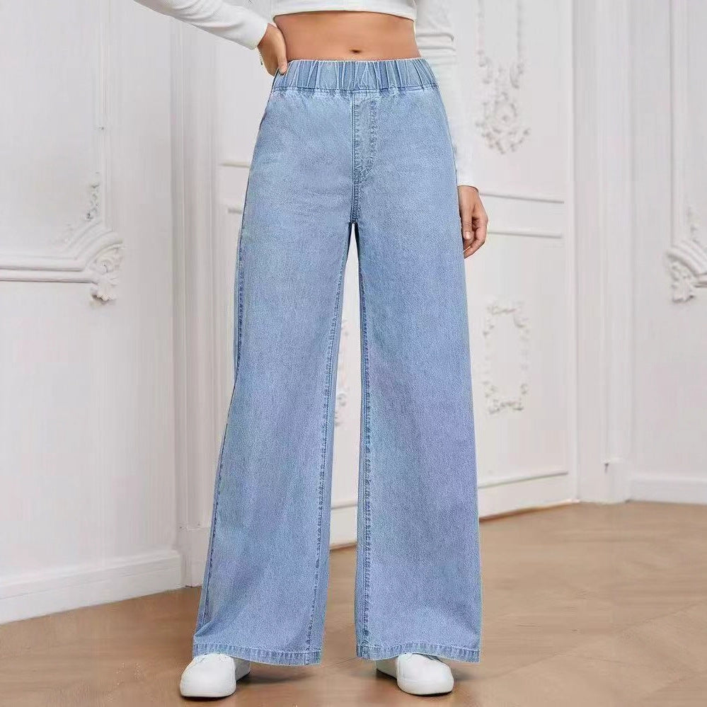 Jeans Pierna Ancha Mujer Rectos | Moda Casual