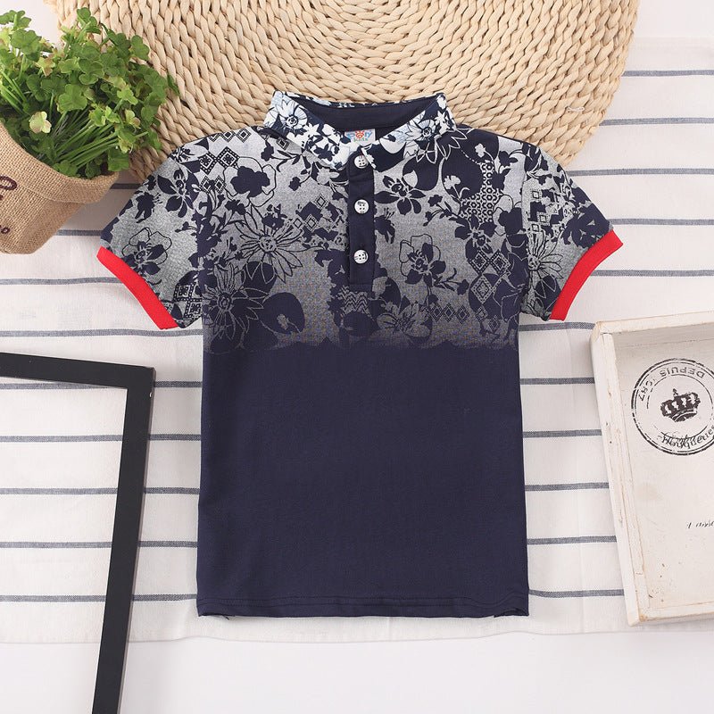 Camiseta Niño Manga Corta Algodón | Transpirable 90-110 cm - Irina Shop