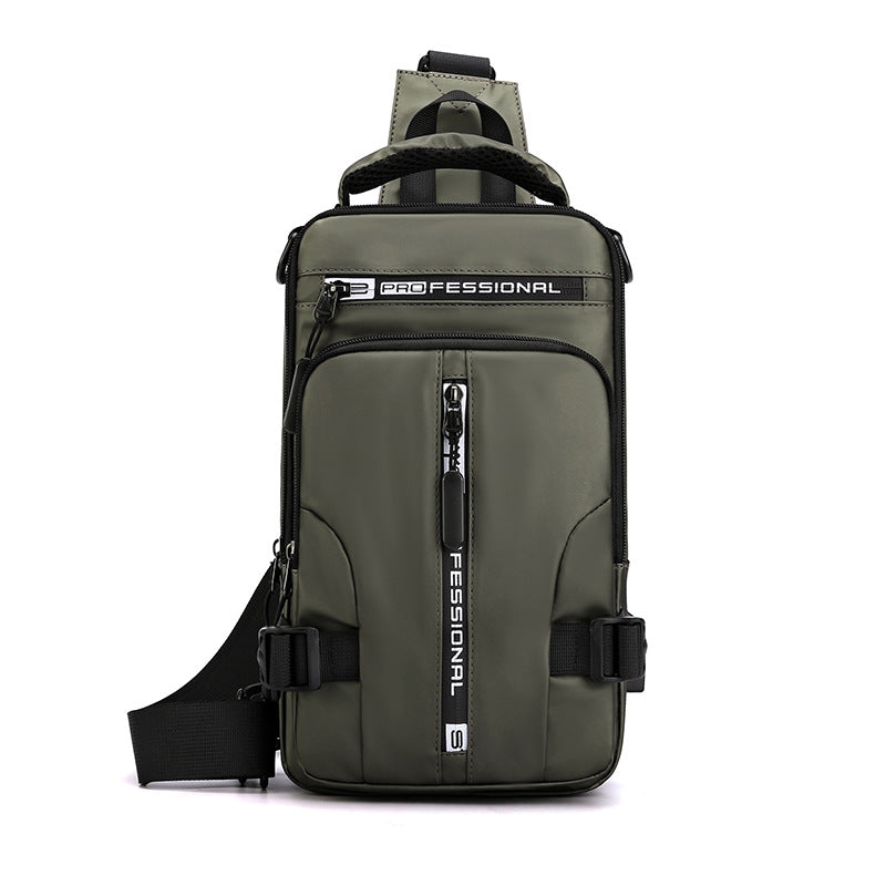 Bolsa Bandolera Hombre Multifuncional Impermeable Nylon