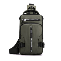 Bolsa Bandolera Hombre Multifuncional Impermeable Nylon
