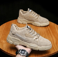 Zapatillas casual hombre suela gruesa transpirables