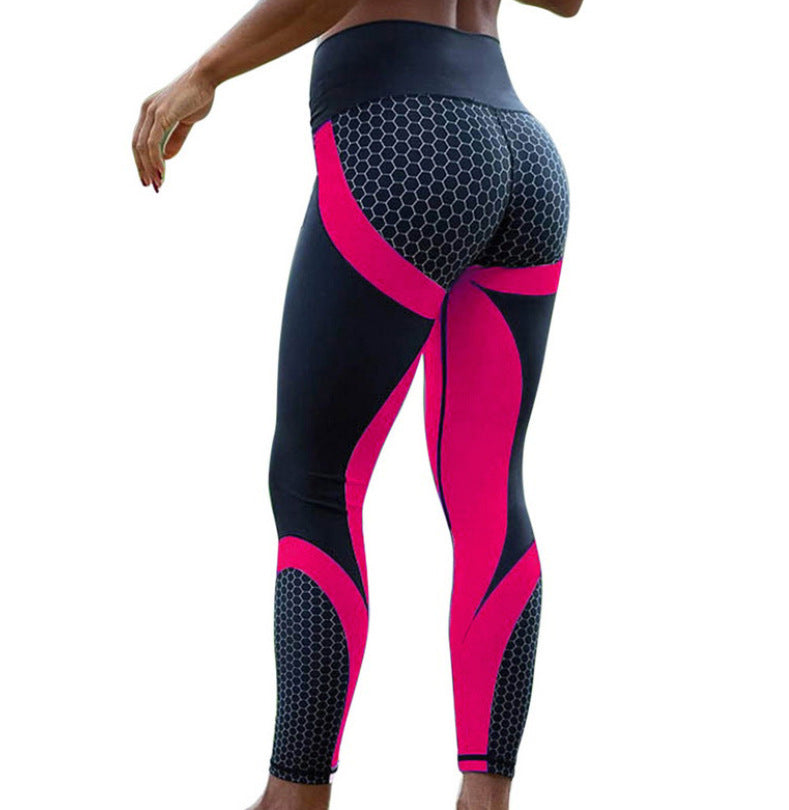 Leggings Yoga Mujer Alta Elasticidad Fitness Gym