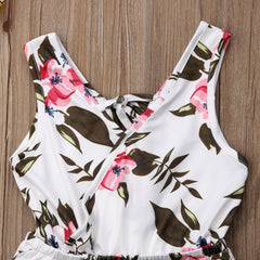 Conjunto Floral Niña Verano | Ropa Infantil Algodón 90-130 cm
