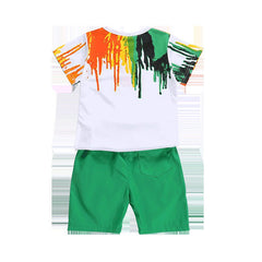 Conjunto Niño Verano — Camiseta + Pantalón Corto 2 Piezas