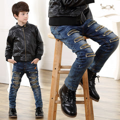 Pantalones Vaqueros Niño | Estilo Coreano | 110-140cm