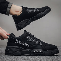 Zapatillas casual hombre suela gruesa transpirables