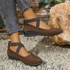 Zapatos Cuña Mujer Punta Cerrada Elegantes