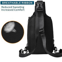 Bolsa Bandolera Hombre Multifuncional Impermeable Nylon
